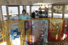 Alena v jeruzalémském domě modliteb