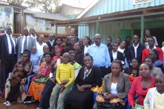 Mešak s členy své církve