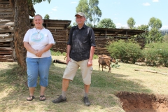 Radka s  návštěvou z Česka